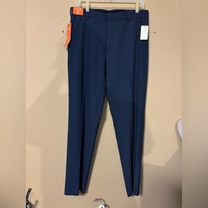 Men's Navy Pants traveler pants by Van Heusen